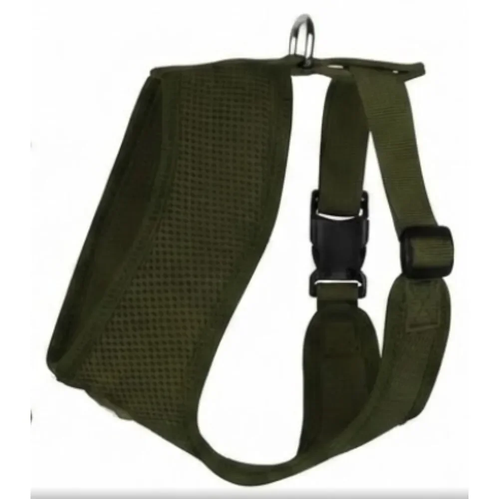 Ultra Comfort Pet Mesh Harness Vest - Olive - Sz Sm